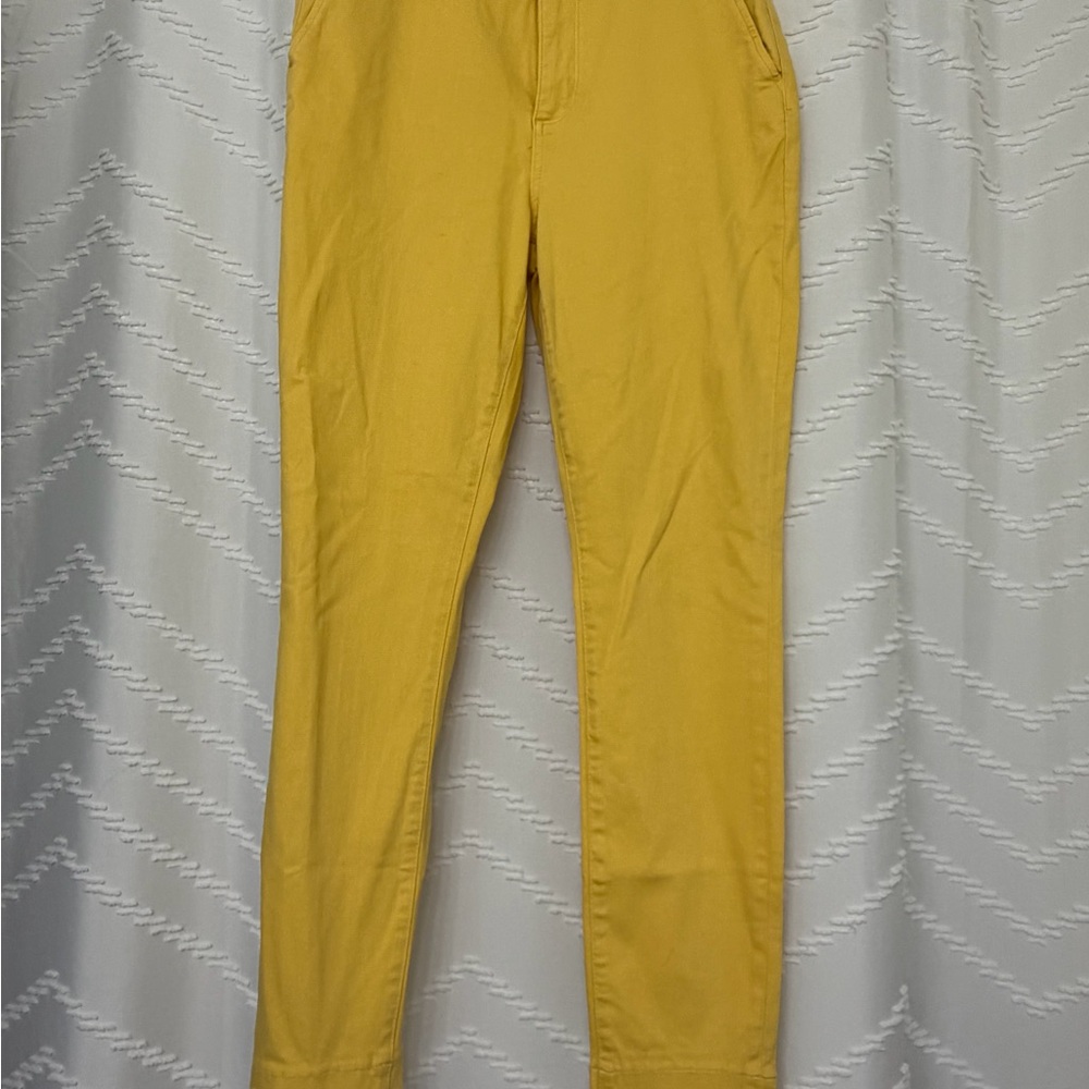 Women's Mustard Ankle Pants